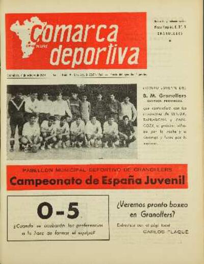 Comarca Deportiva, 7/10/1964 [Issue]
