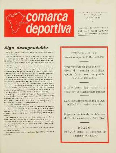 Comarca Deportiva, 11/11/1964 [Ejemplar]