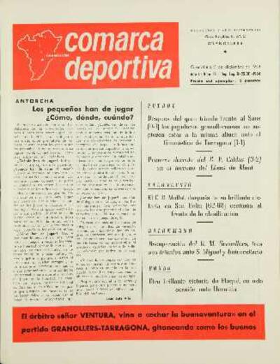 Comarca Deportiva, 9/12/1964 [Issue]