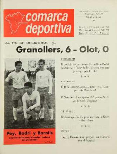 Comarca Deportiva, 20/1/1965 [Exemplar]