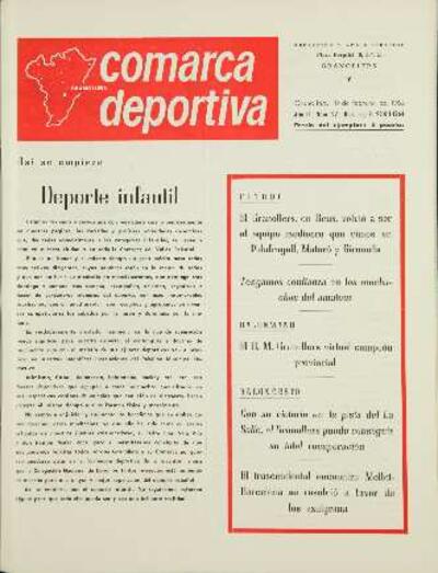 Comarca Deportiva, 10/2/1965 [Issue]