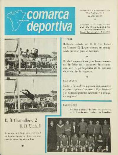 Comarca Deportiva, 17/3/1965 [Issue]