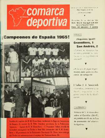 Comarca Deportiva, 28/4/1965 [Issue]
