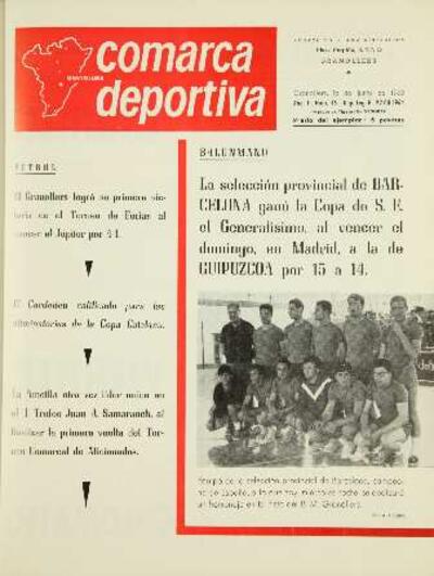 Comarca Deportiva, 16/6/1965 [Issue]