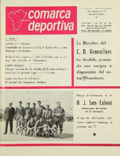 Comarca Deportiva, 7/7/1965 [Issue]