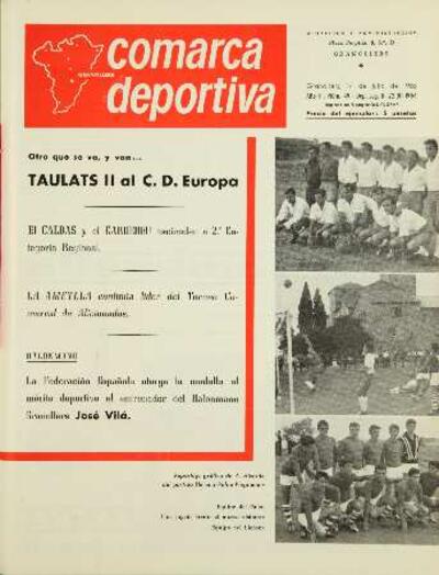 Comarca Deportiva, 14/7/1965 [Issue]