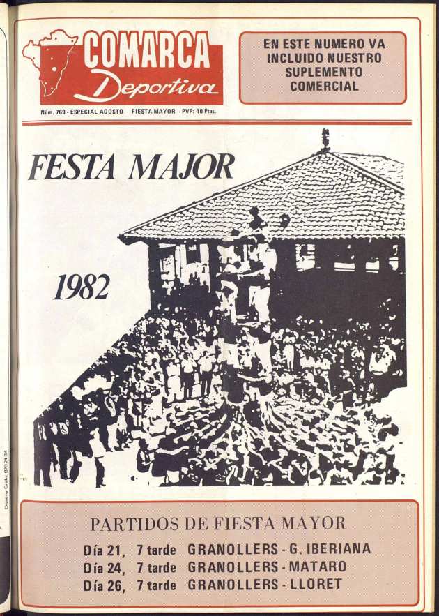 Comarca Deportiva, 26/8/1982 [Issue]