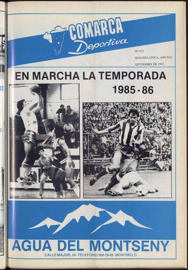 Comarca Deportiva, 1/9/1985 [Ejemplar]