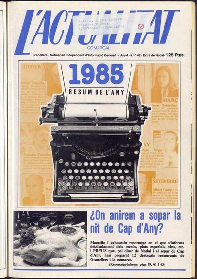 Comarca Deportiva, 24/12/1985 [Ejemplar]