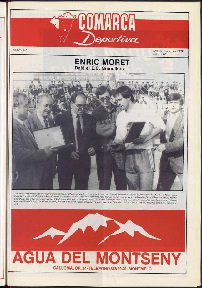 Comarca Deportiva, 1/3/1987 [Issue]