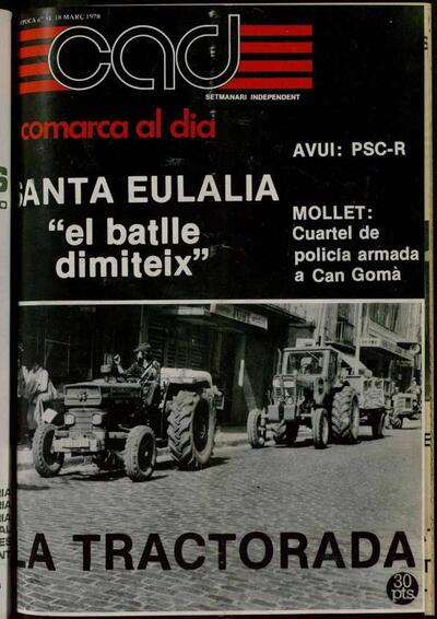 Comarca al Dia, 18/3/1978 [Ejemplar]