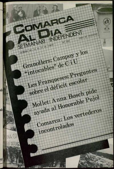Comarca al Dia, 20/6/1981 [Issue]