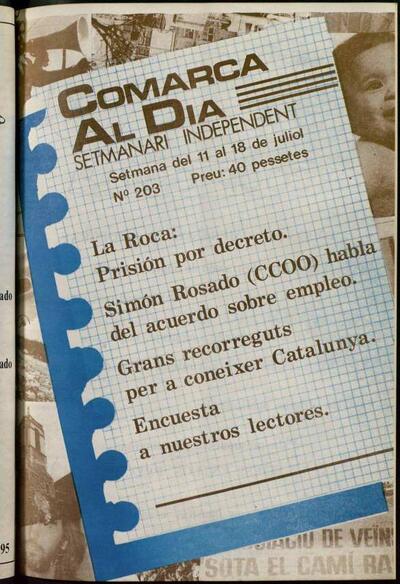 Comarca al Dia, 11/7/1981 [Issue]