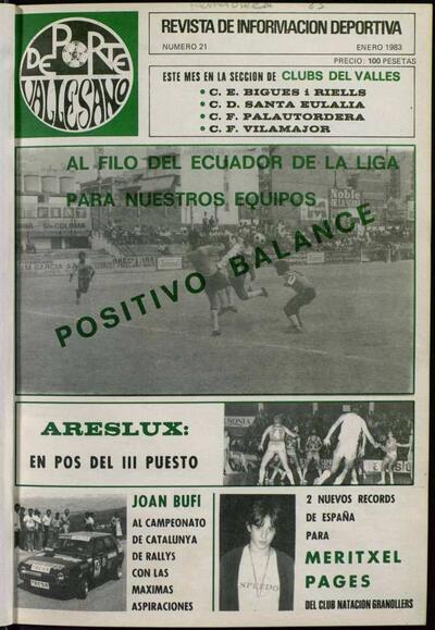 Deporte Vallesano, 1/1/1983 [Exemplar]