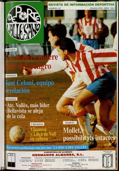 Deporte Vallesano, 1/4/1994 [Exemplar]