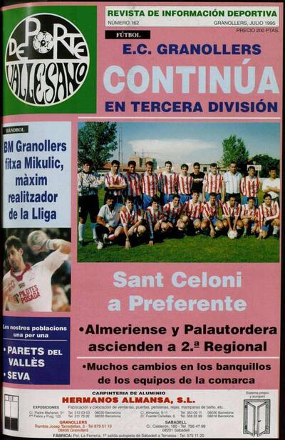 Deporte Vallesano, 1/7/1995 [Exemplar]