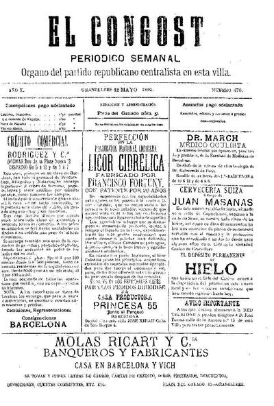 El Congost, 12/5/1895 [Issue]