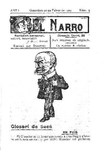 El Narro, 20/2/1909 [Issue]