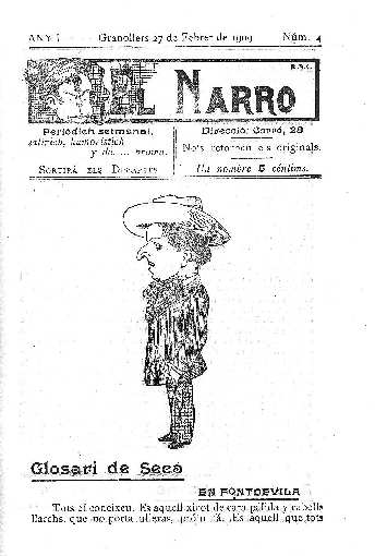 El Narro, 27/2/1909 [Issue]