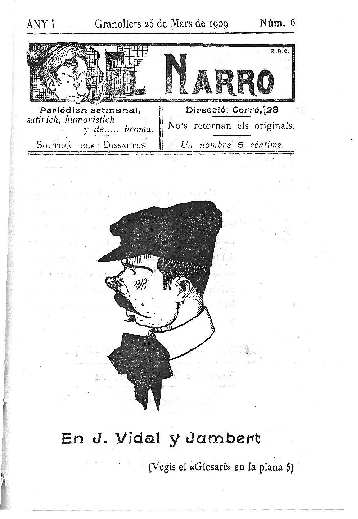 El Narro, 25/3/1909 [Issue]
