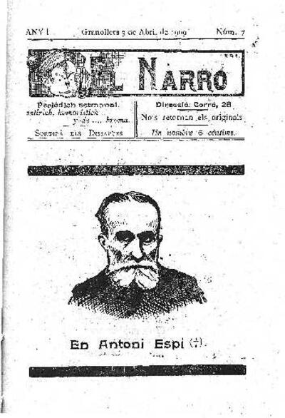 El Narro, 3/4/1909 [Issue]
