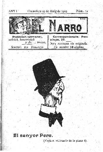 El Narro, 29/5/1909 [Issue]