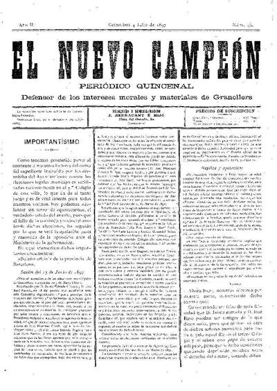 El Nuevo Campeón, 4/7/1897 [Issue]