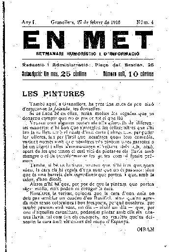 En Met, 27/2/1916 [Issue]
