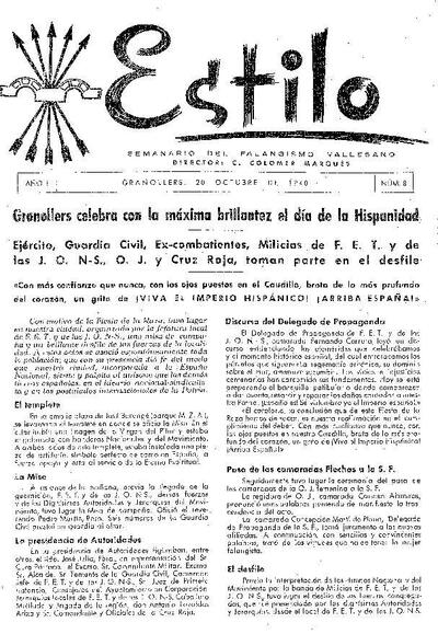 Estilo, 20/10/1940 [Issue]