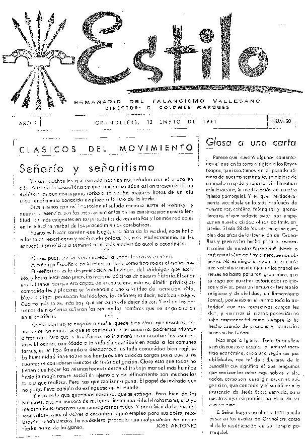 Estilo, 12/1/1941 [Issue]