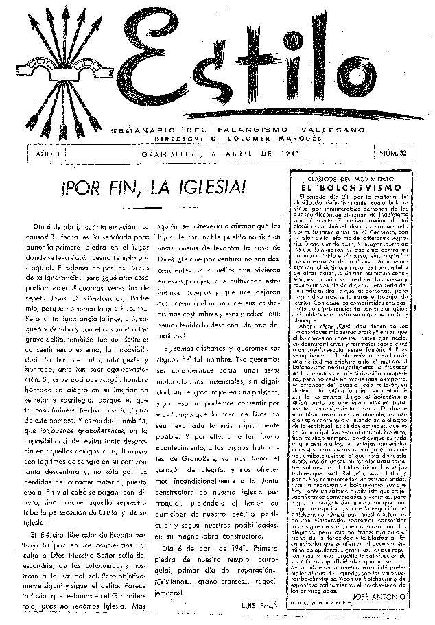 Estilo, 6/4/1941 [Issue]