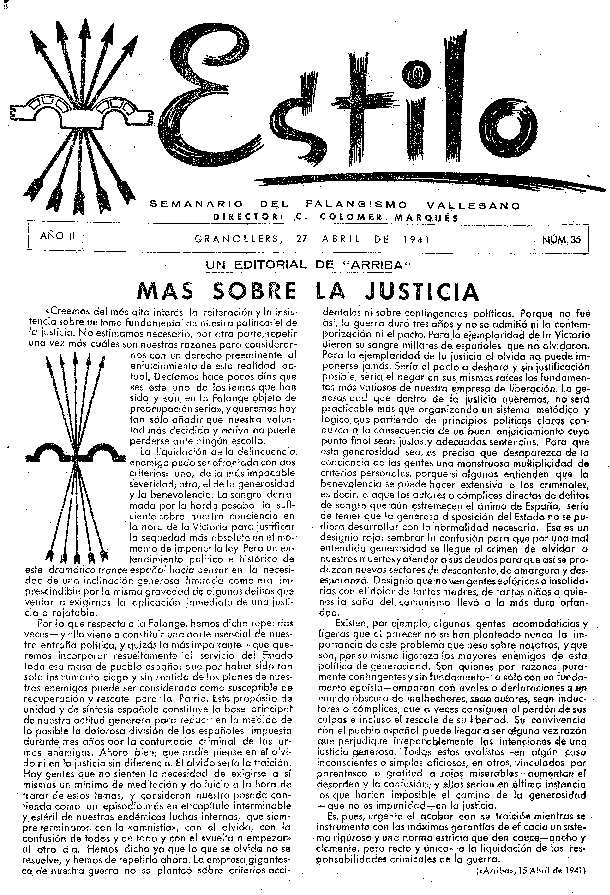 Estilo, 27/4/1941 [Issue]