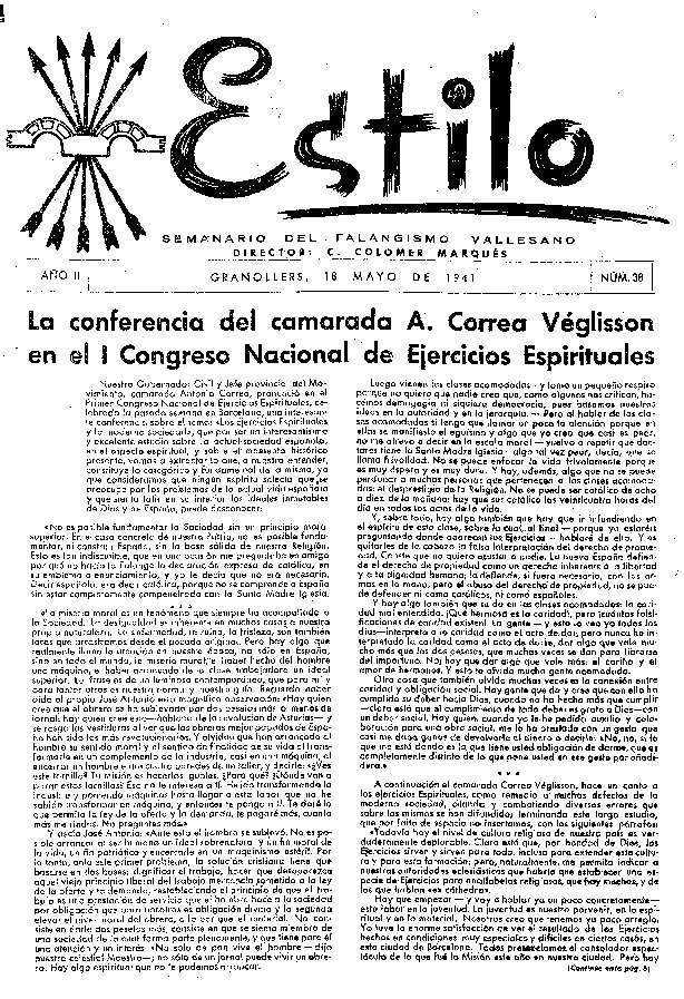 Estilo, 18/5/1941 [Issue]