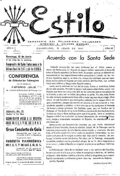 Estilo, 15/6/1941 [Issue]