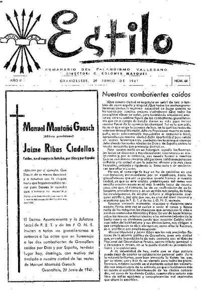 Estilo, 29/6/1941 [Issue]