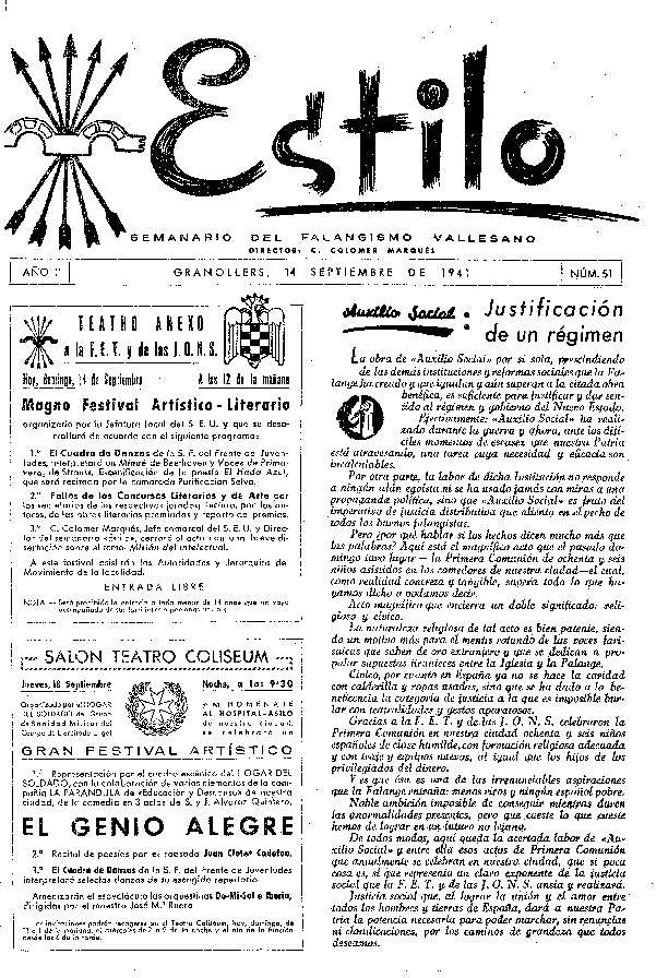 Estilo, 14/9/1941 [Issue]