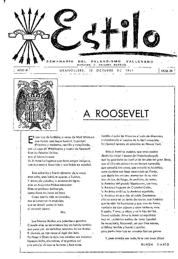 Estilo, 12/10/1941 [Issue]