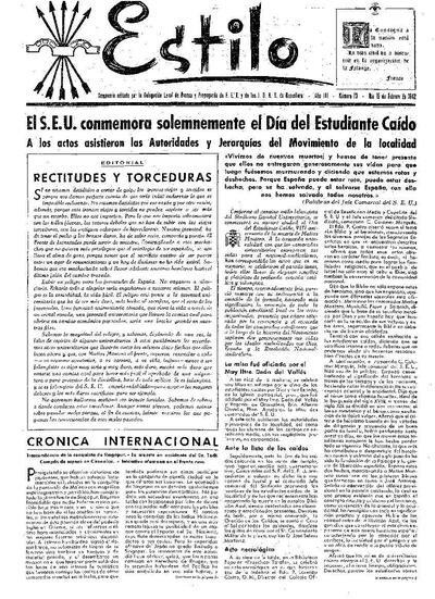 Estilo, 15/2/1942 [Issue]