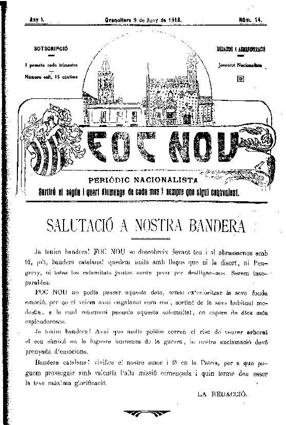 Foc Nou, 9/6/1918 [Issue]