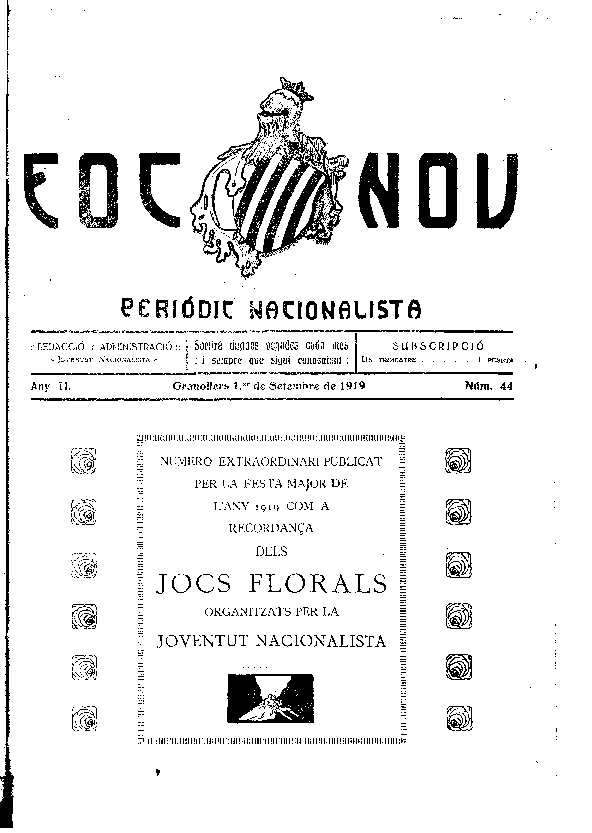 Foc Nou, 1/9/1919 [Issue]
