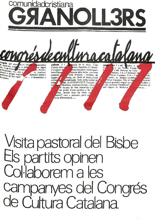 Granollers Comunidad Cristiana, 29/1/1977 [Issue]