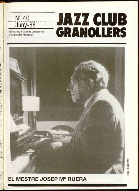 Jazz Club Granollers, 1/6/1988 [Issue]