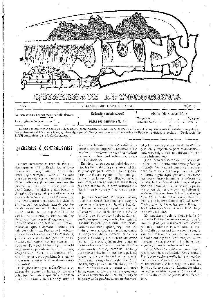 Juny, 1/4/1905 [Issue]