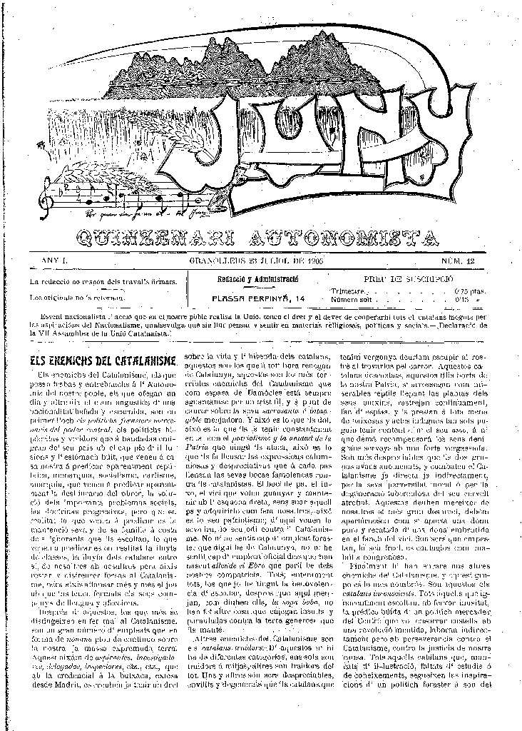 Juny, 23/7/1905 [Issue]