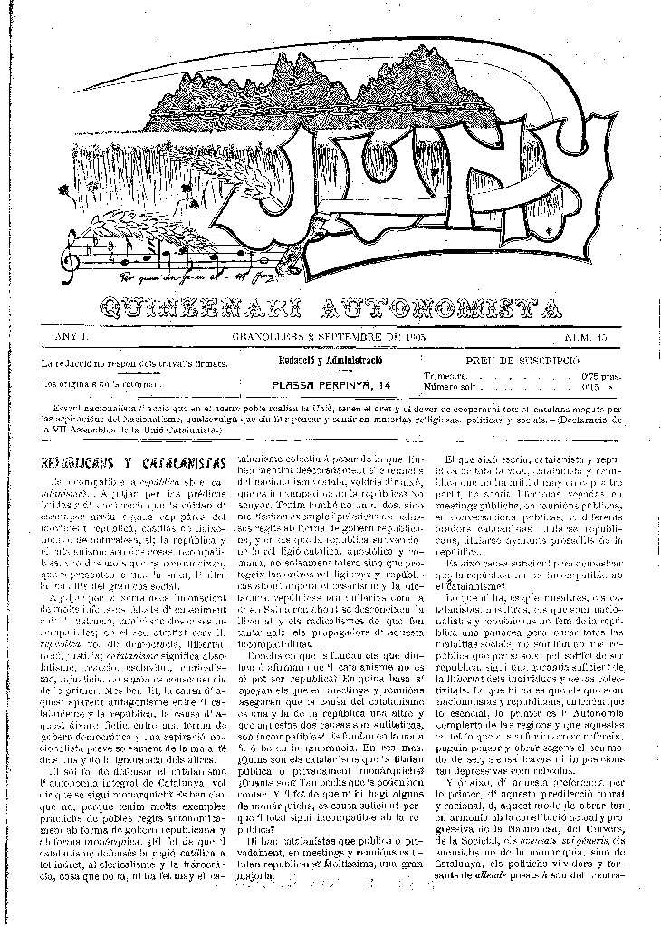 Juny, 2/9/1905 [Issue]