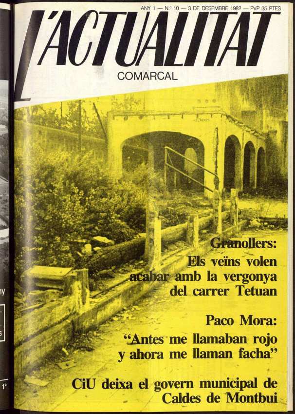 L'Actualitat Comarcal, 3/12/1982 [Issue]