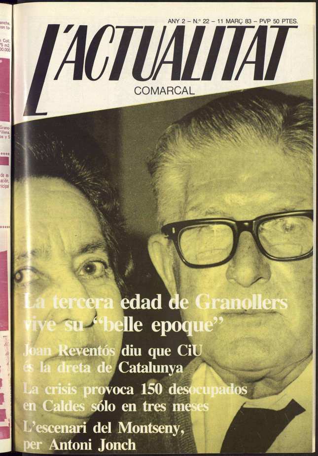 L'Actualitat Comarcal, 11/3/1983 [Issue]