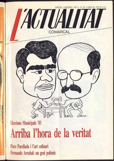 L'Actualitat Comarcal, 6/5/1983 [Issue]