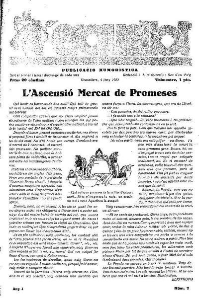 L'Esquellot, 4/6/1933 [Issue]