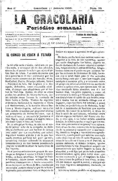 La Gracolaria, 11/2/1905 [Issue]